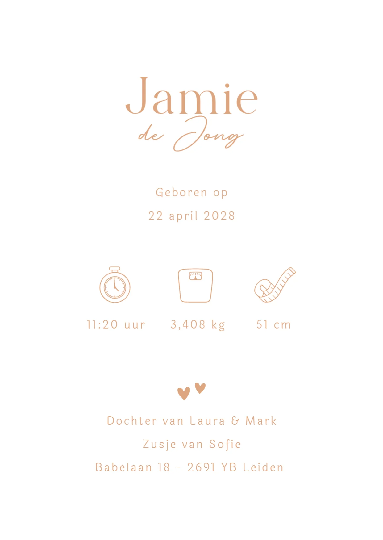 Lijntekening met peuter en baby - Terug