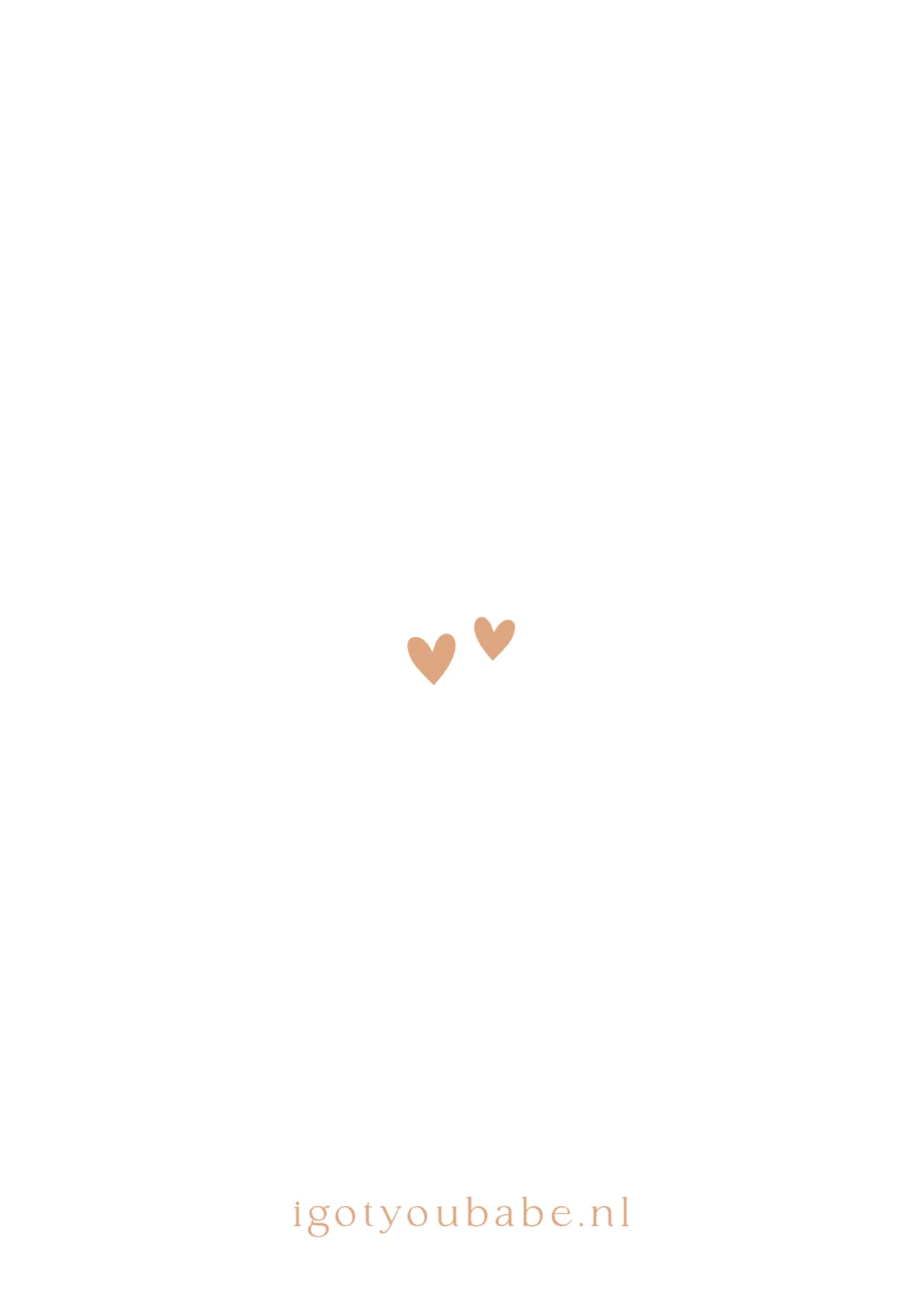 Lijntekening met peuter en baby - Terug