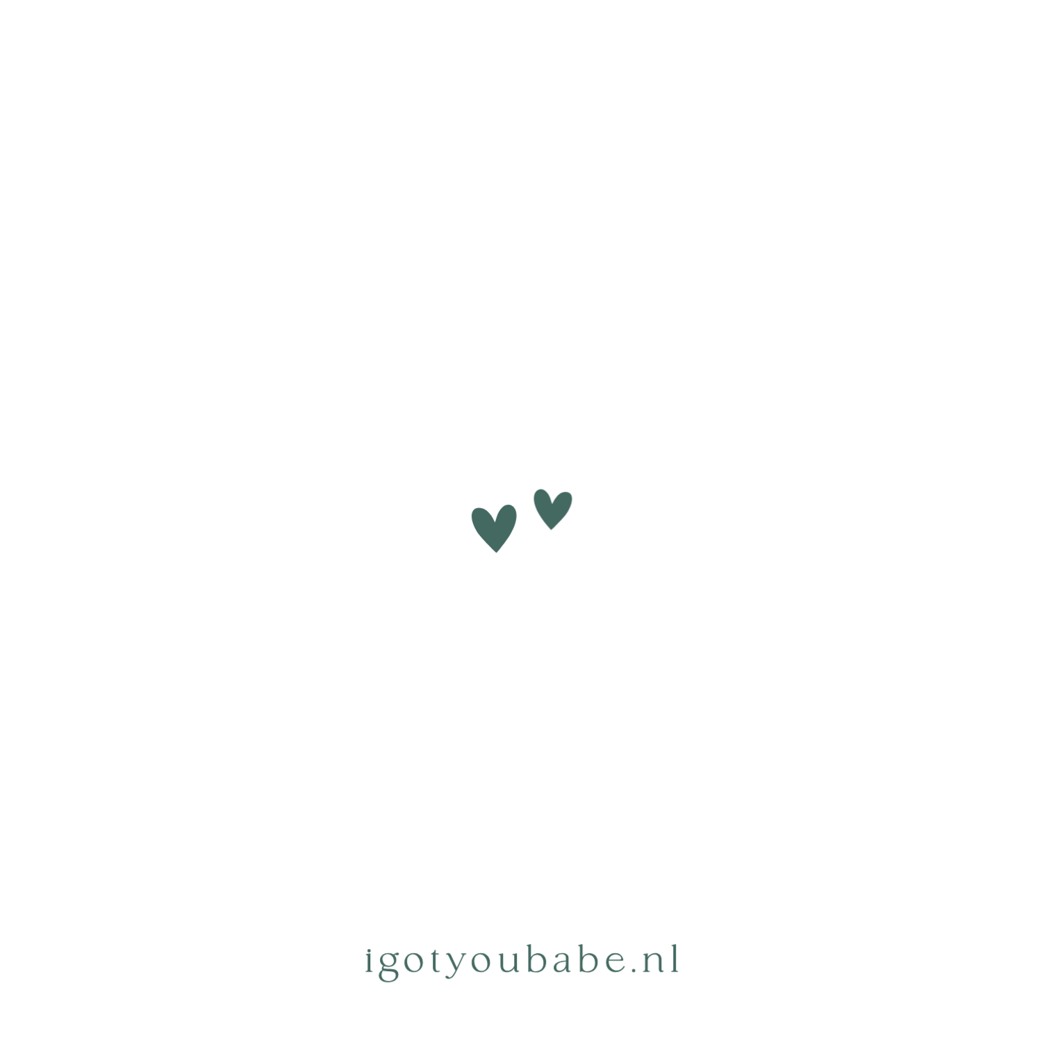 Wiegje met baby - Terug