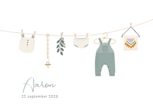 Liggende enkele kaart