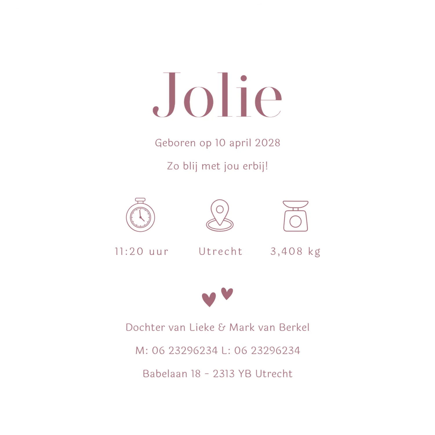 Streepjes met kader - Terug