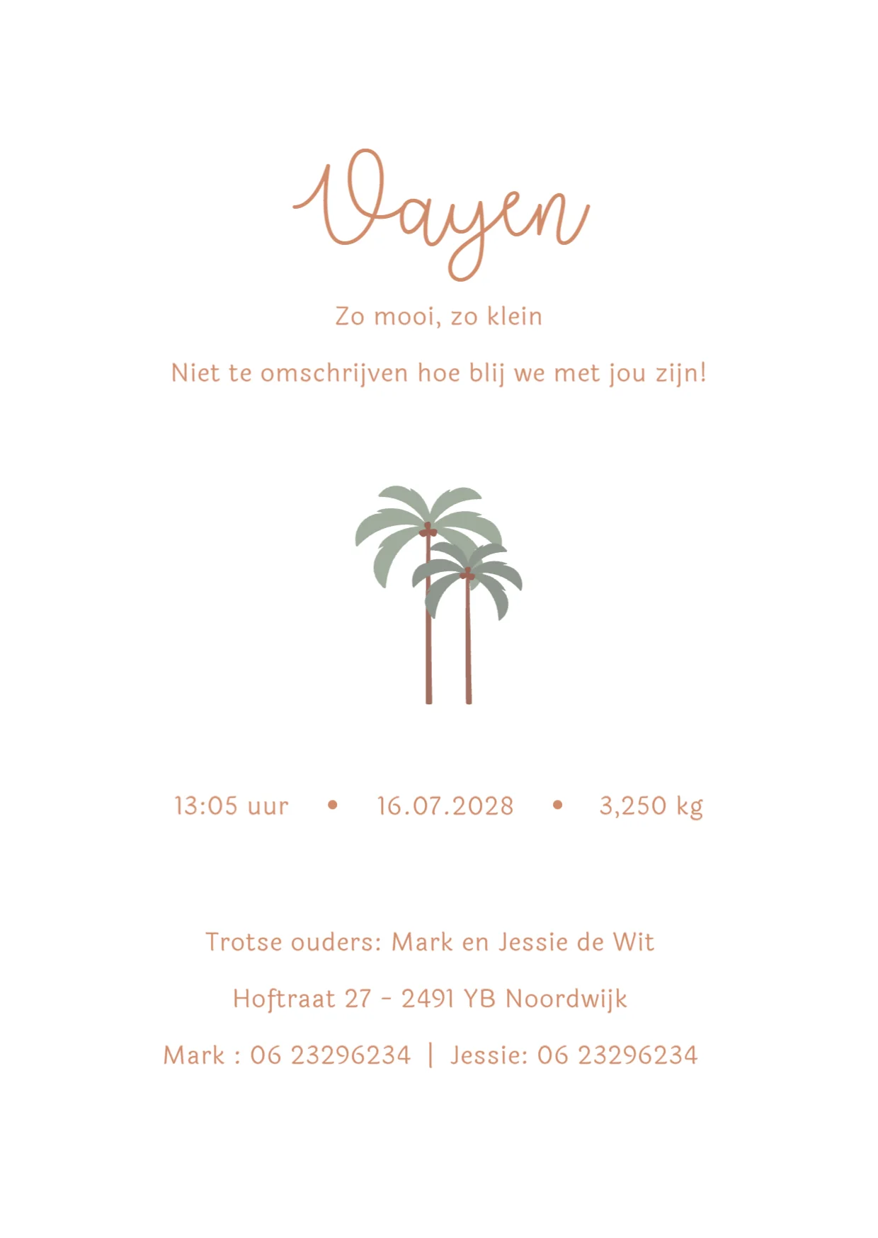 Zomerkindje binnenkant