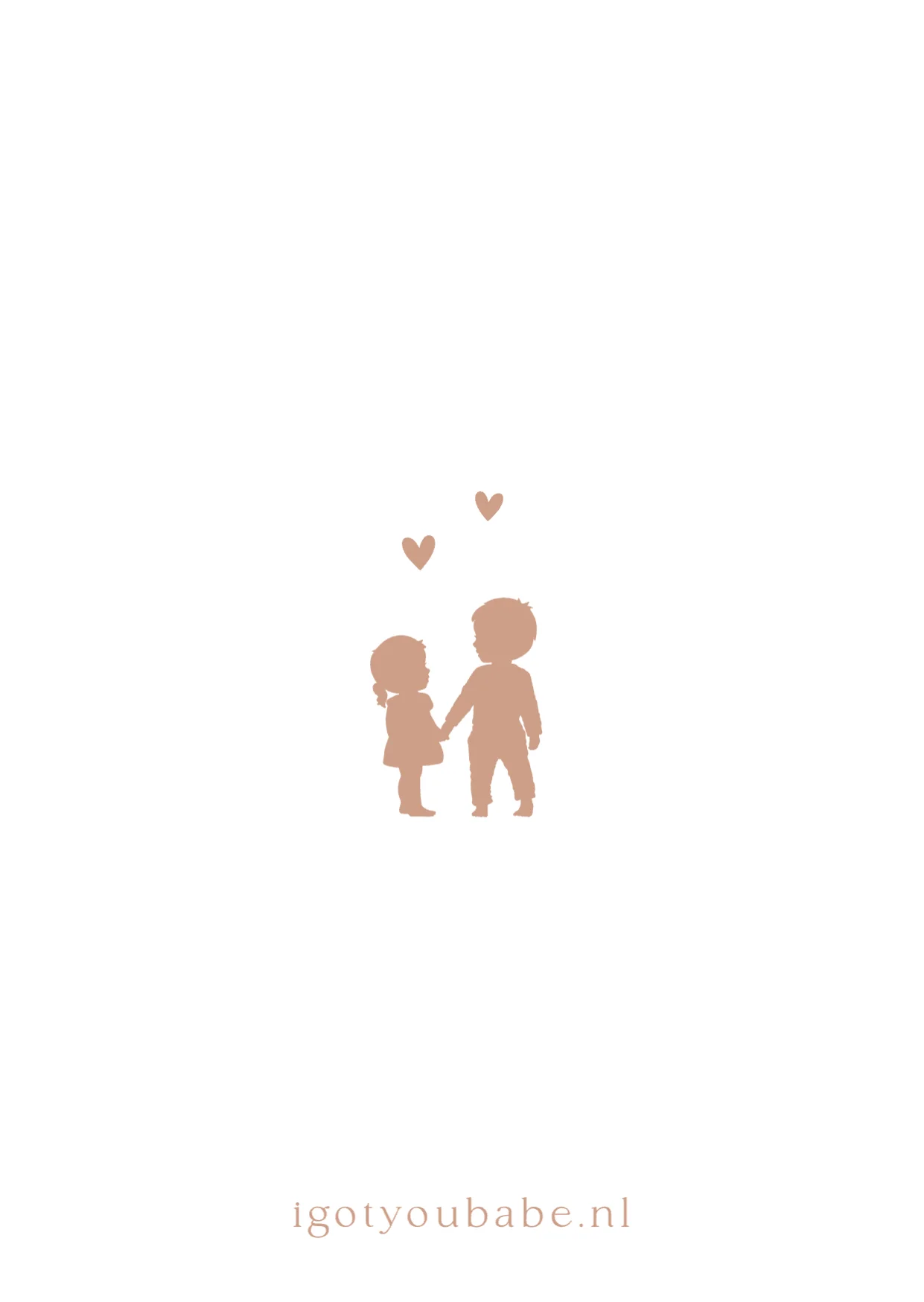 Silhouet wiegje - Terug