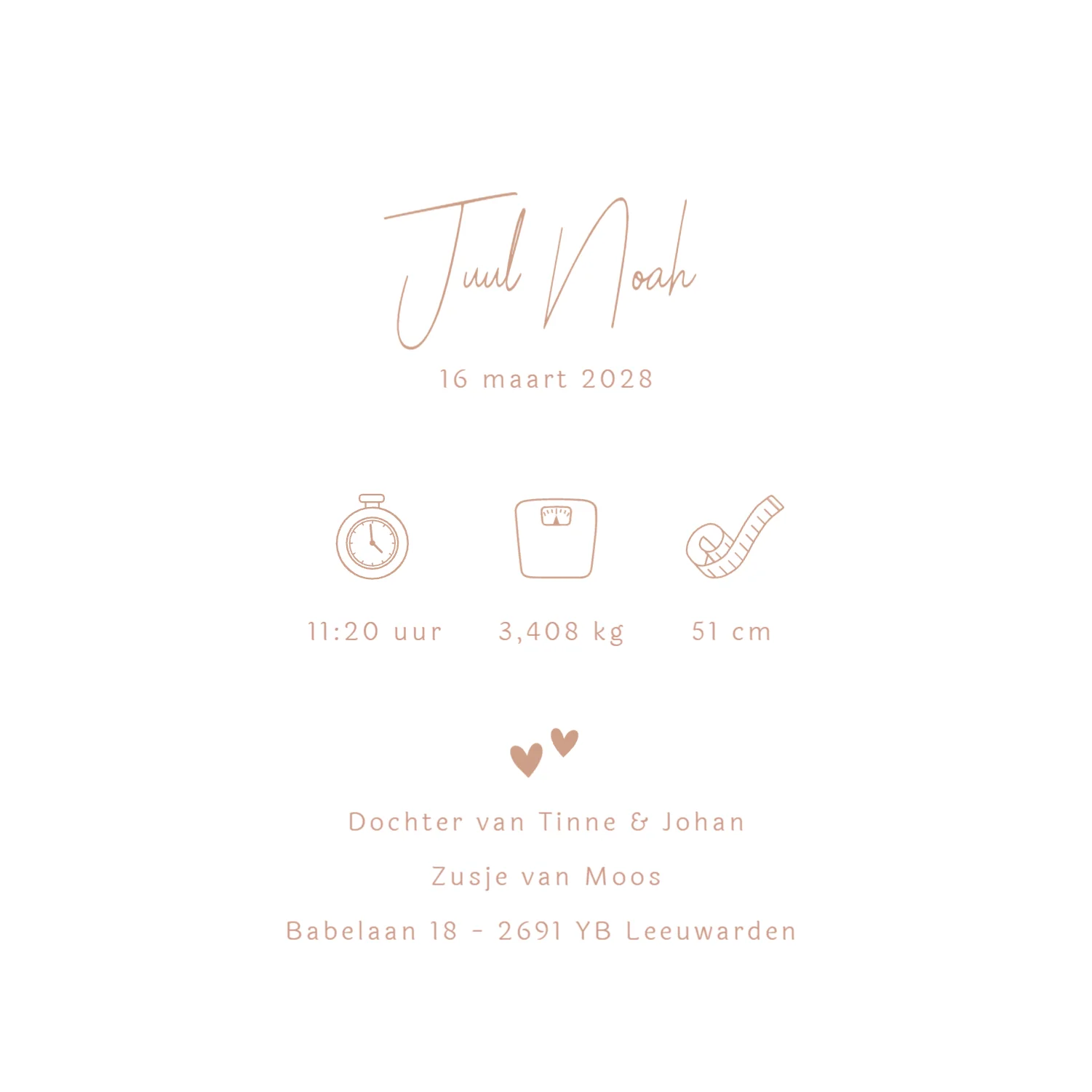 Silhouet wiegje binnenkant