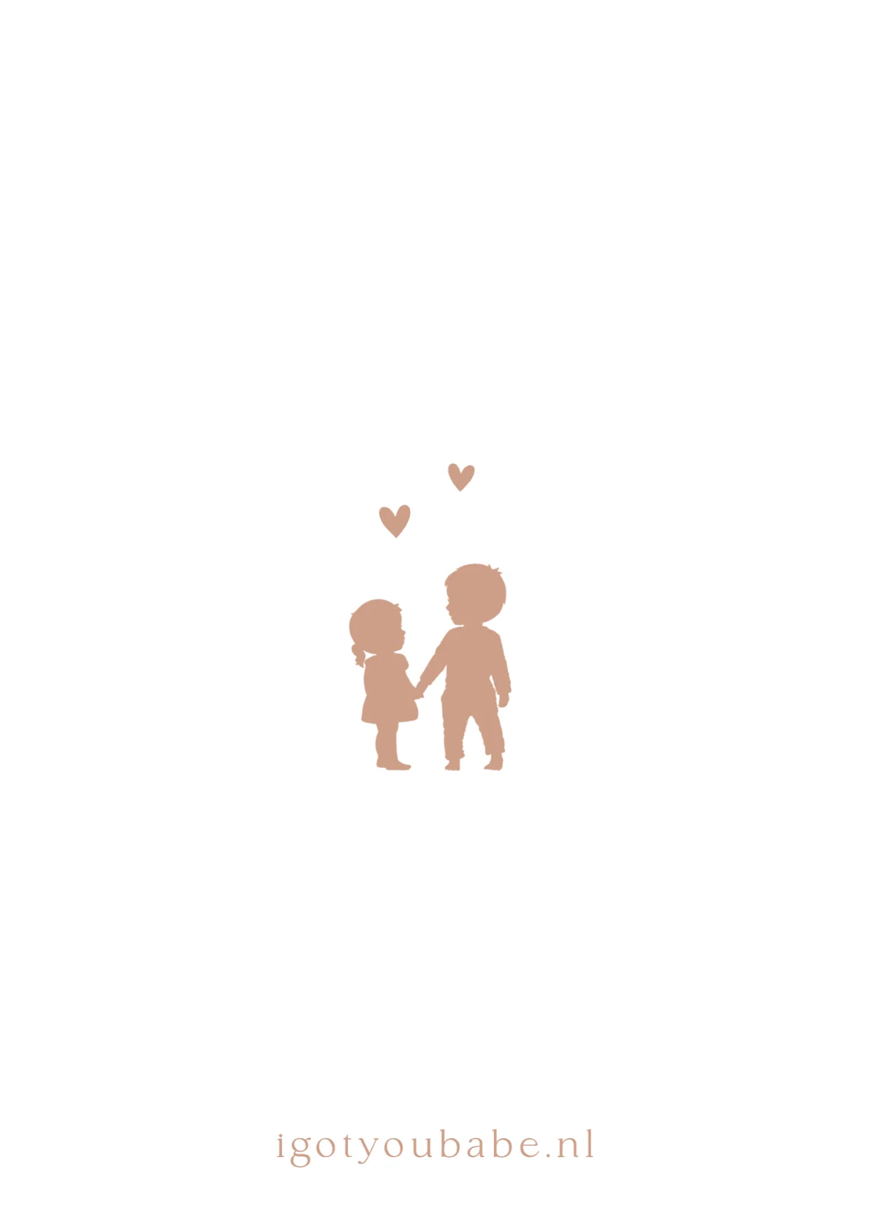 Peuter bij wiegje - Terug