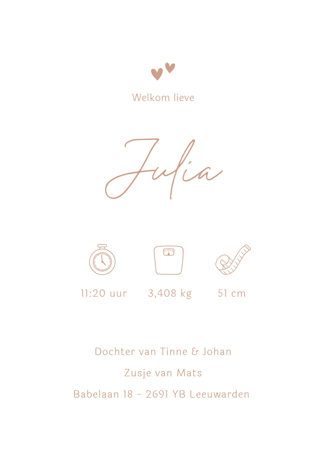 Peuter bij wiegje - Terug