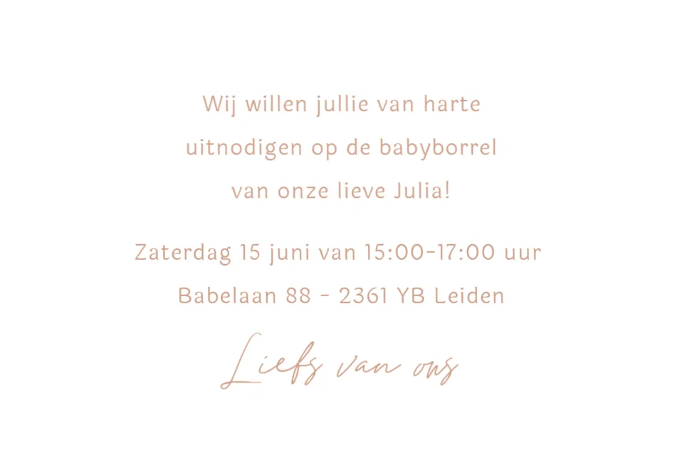 Peuter bij wiegje - Terug