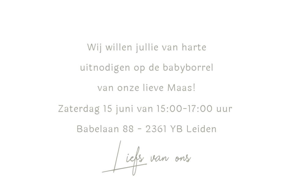 Silhouet grote broer - Terug