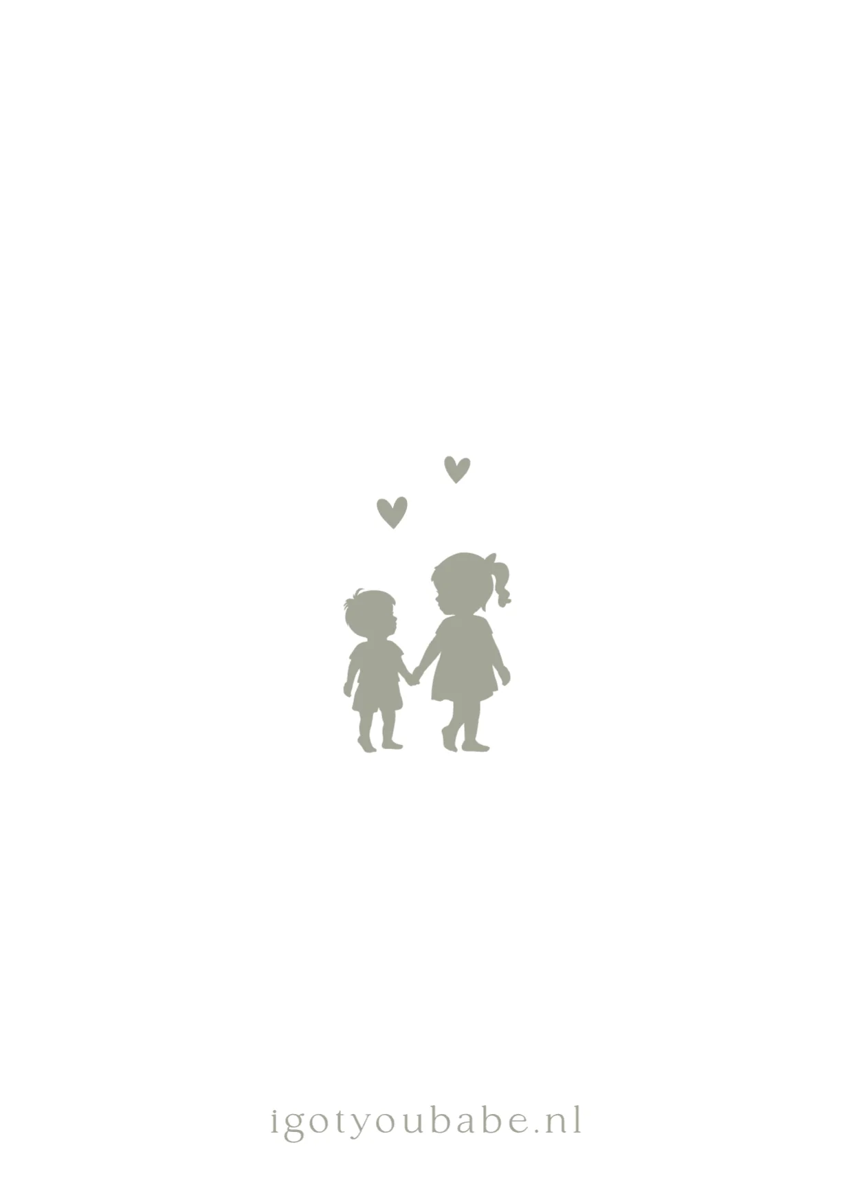 Silhouet grote zus - Terug