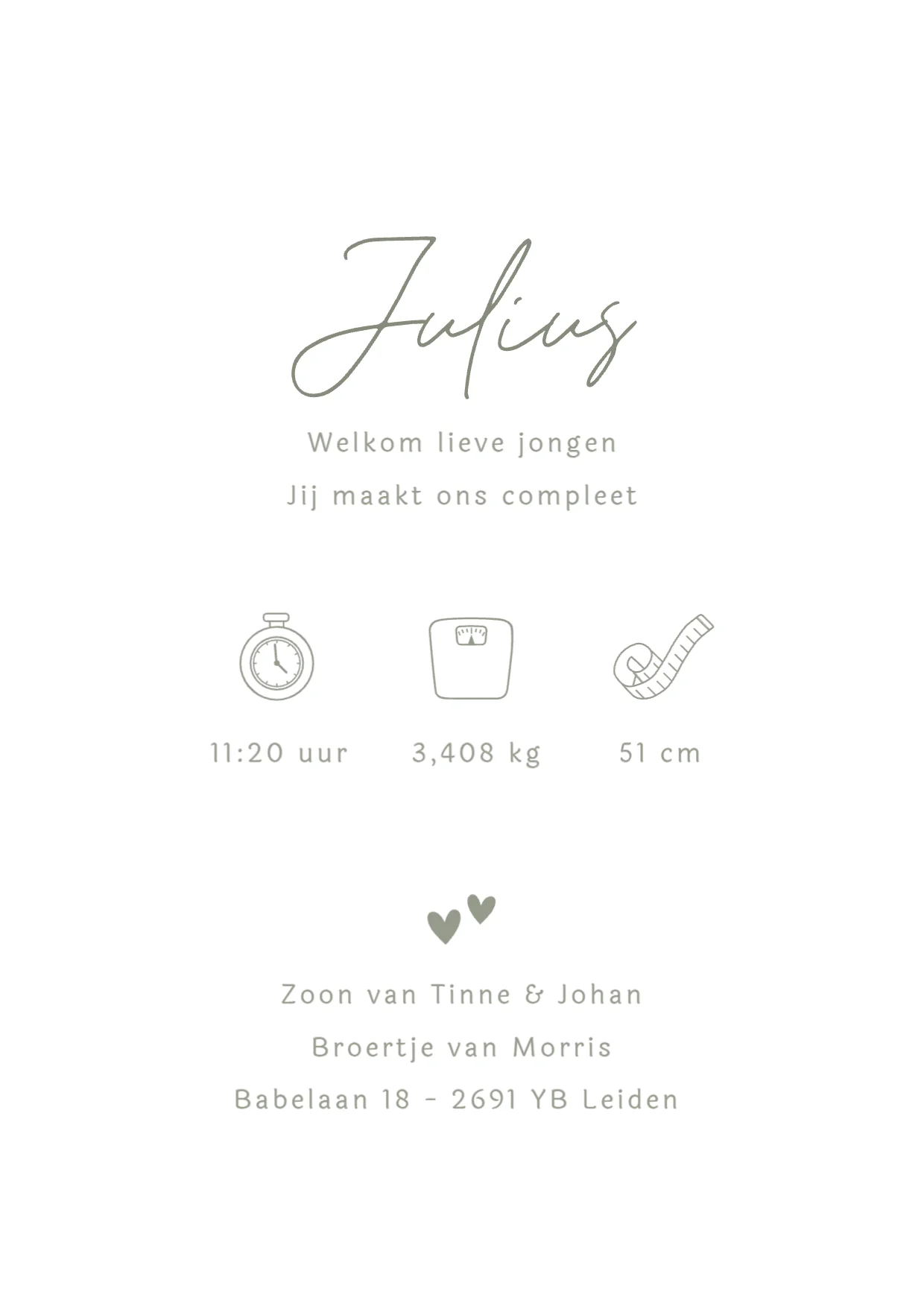 Silhouet grote broer binnenkant