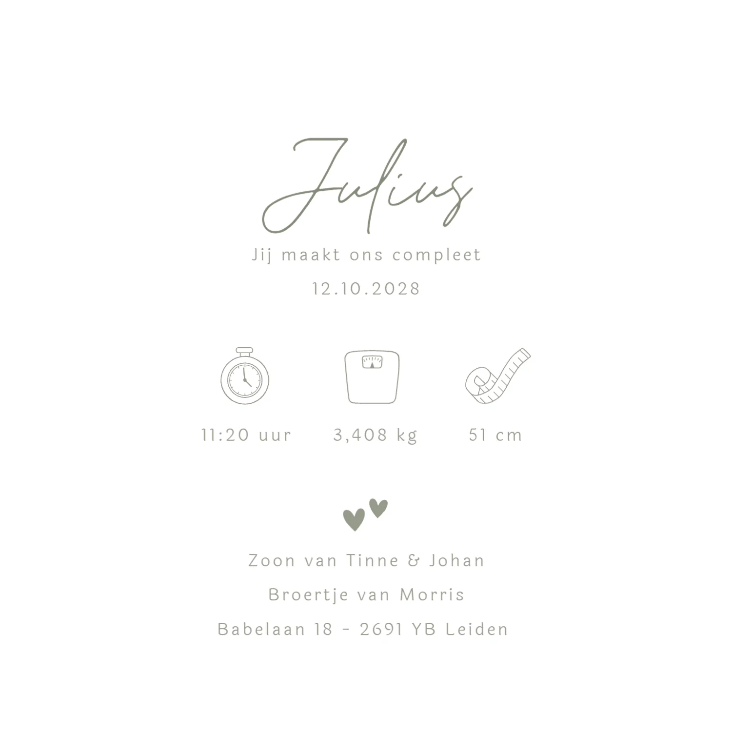 Silhouet grote broer binnenkant