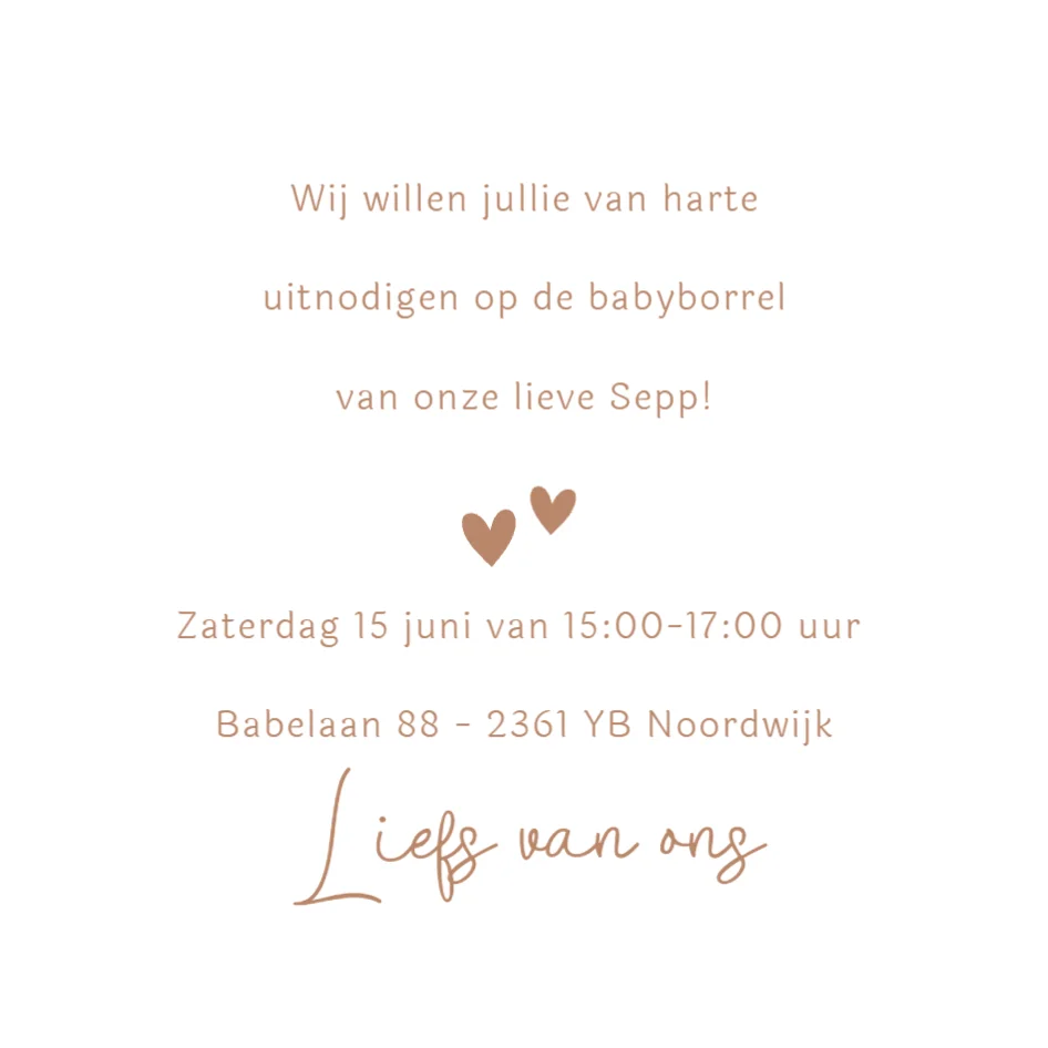 Silhouetjes hangmat - Terug