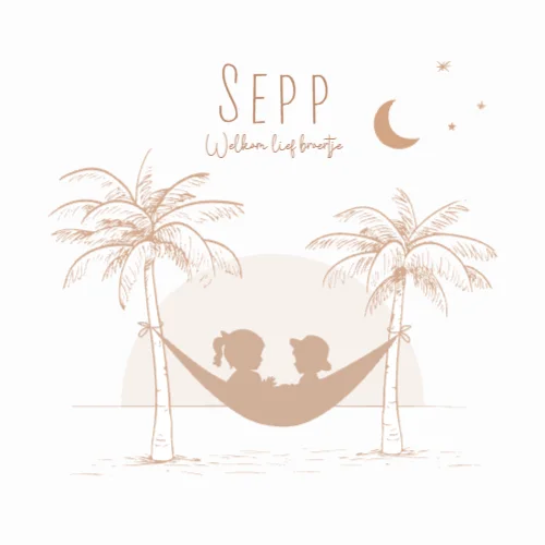 Vierkante gevouwen kaart