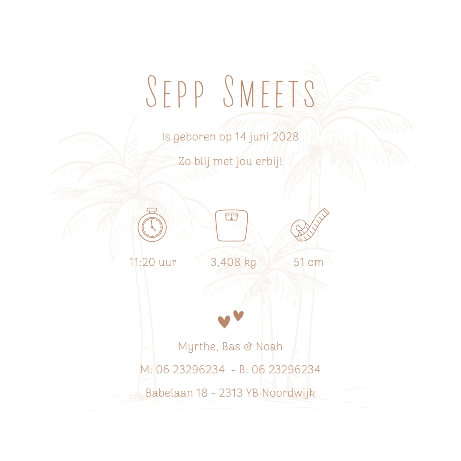 Silhouetjes hangmat binnenkant