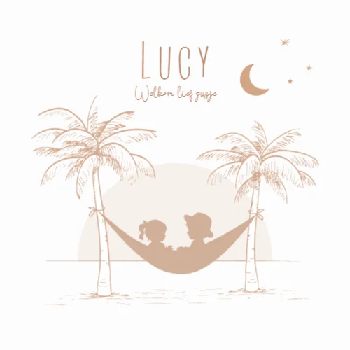 Vierkante gevouwen kaart