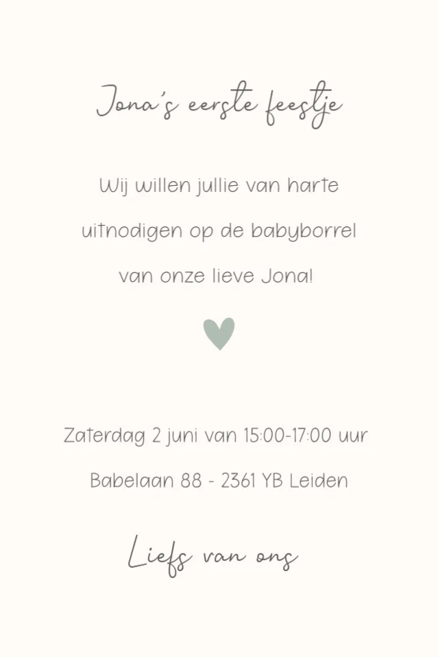 Boho met regenboog - Terug