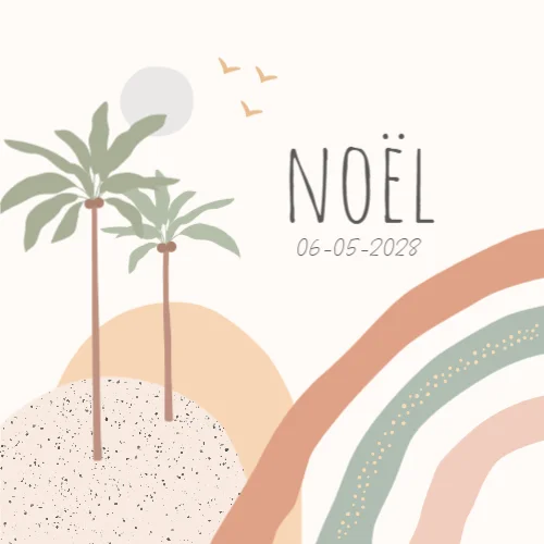 Vierkante gevouwen kaart