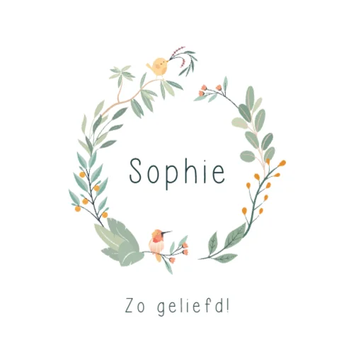 Vierkante gevouwen kaart