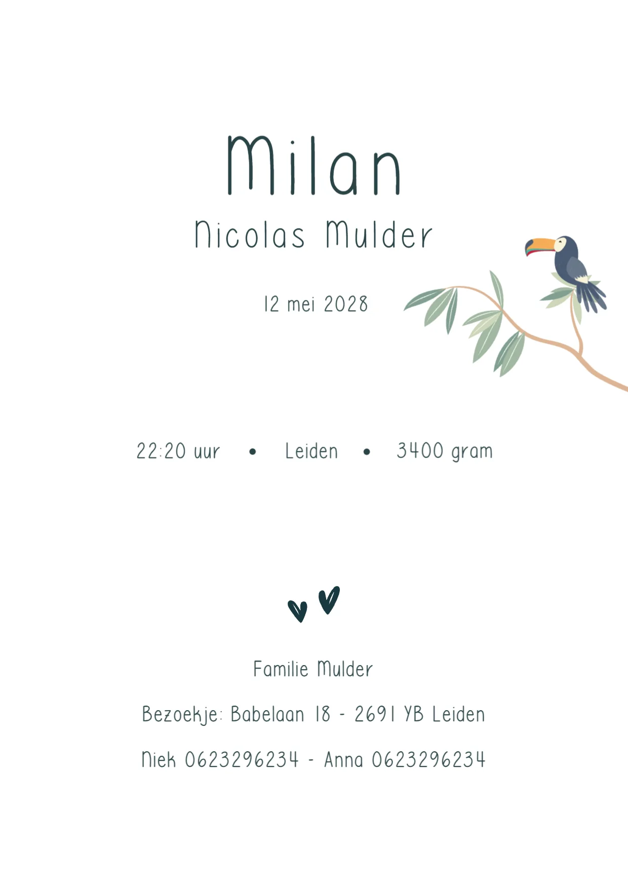 Botanisch binnenkant