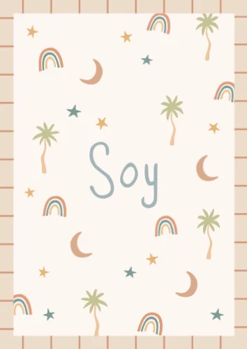 Staande enkele kaart