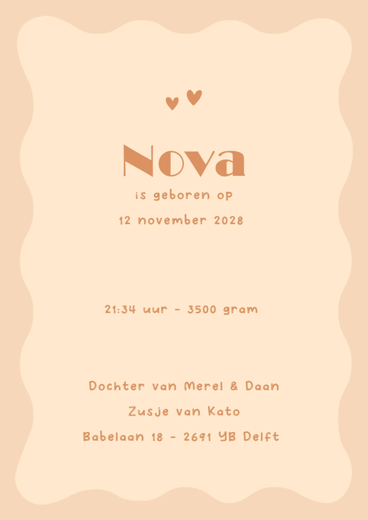 Speelse letters binnenkant