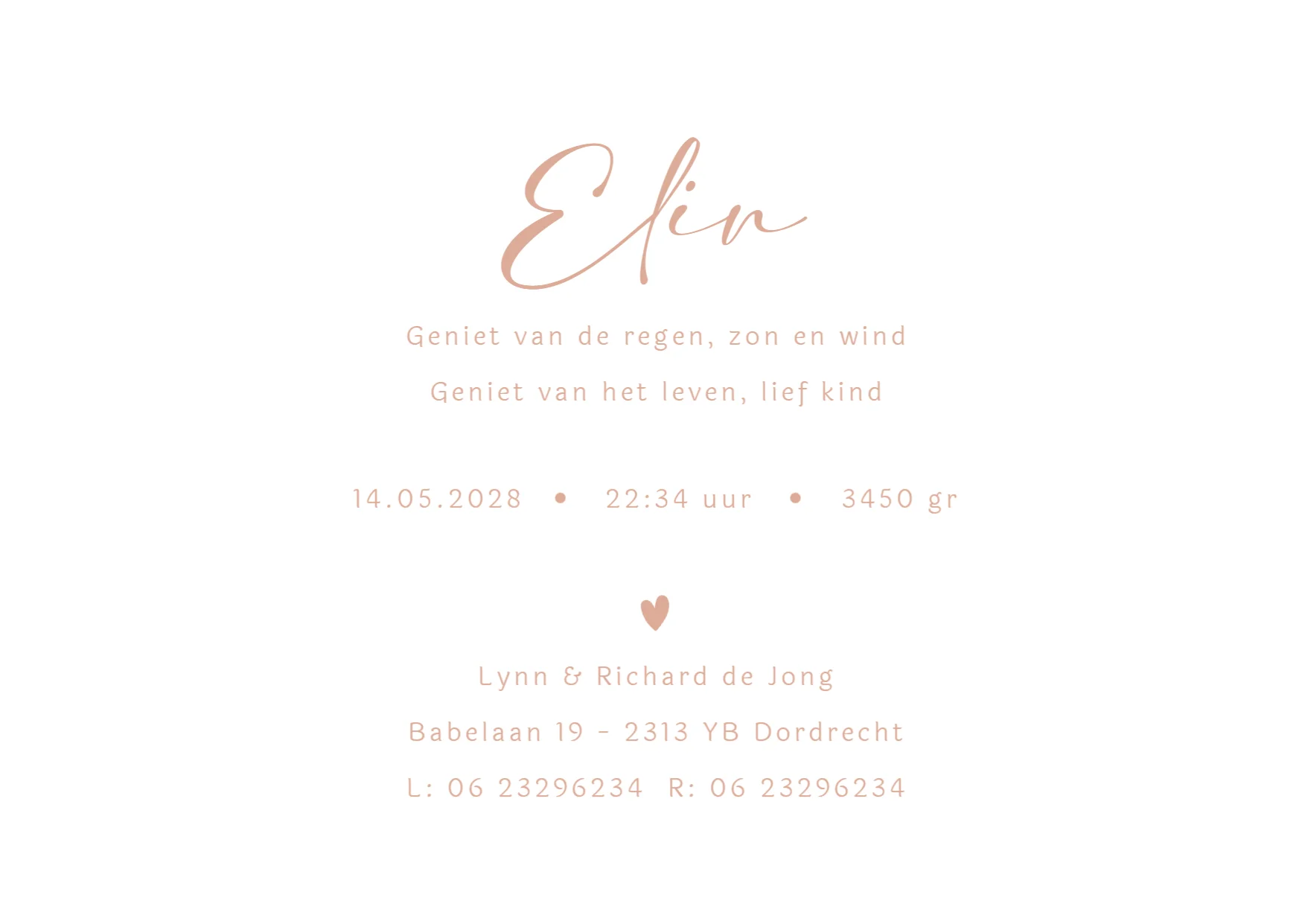 Minimalistisch binnenkant