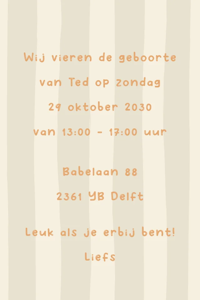 Speelse letters - Terug