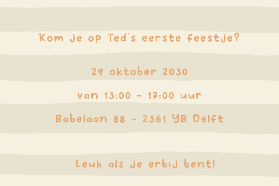 Speelse letters - Terug