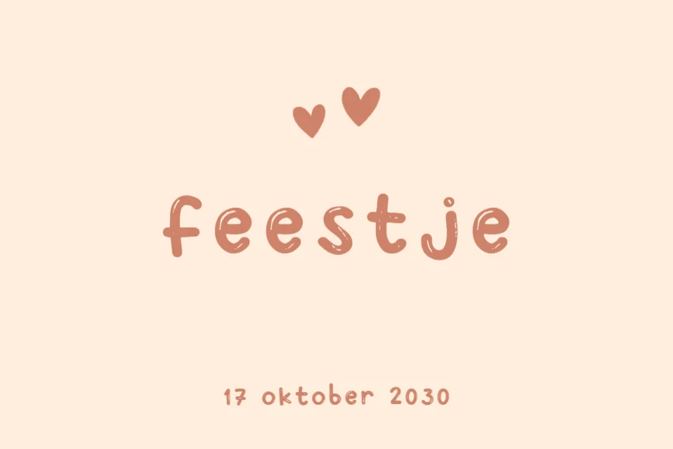 Speelse letters - Voorkant