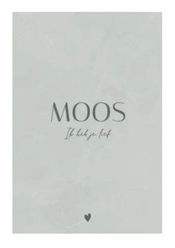 Staande enkele kaart