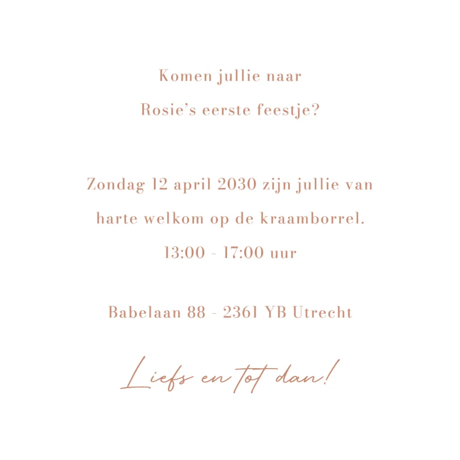 Vogeltje met bloem - Terug