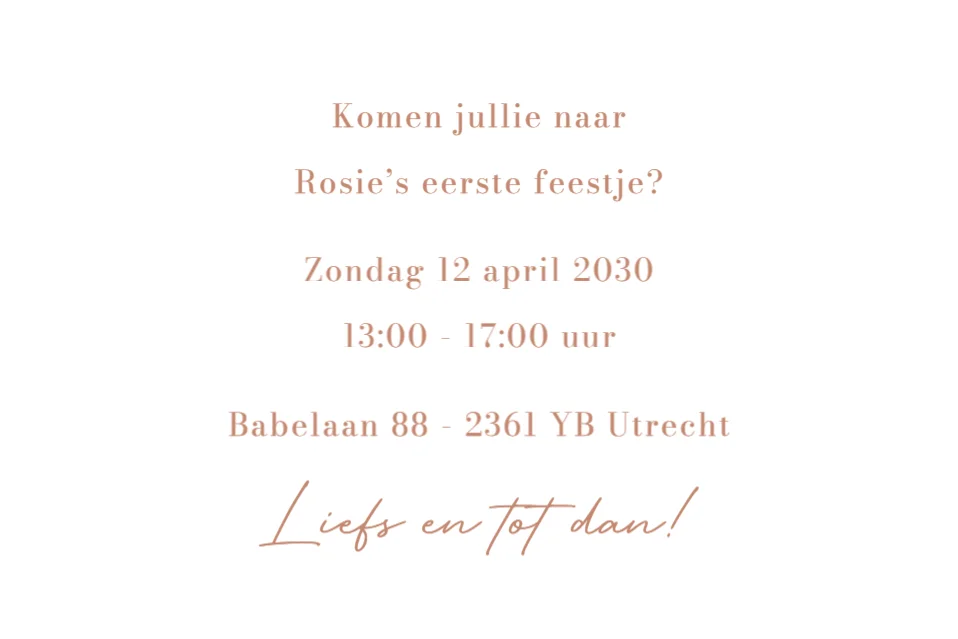 Vogeltje met bloem - Terug