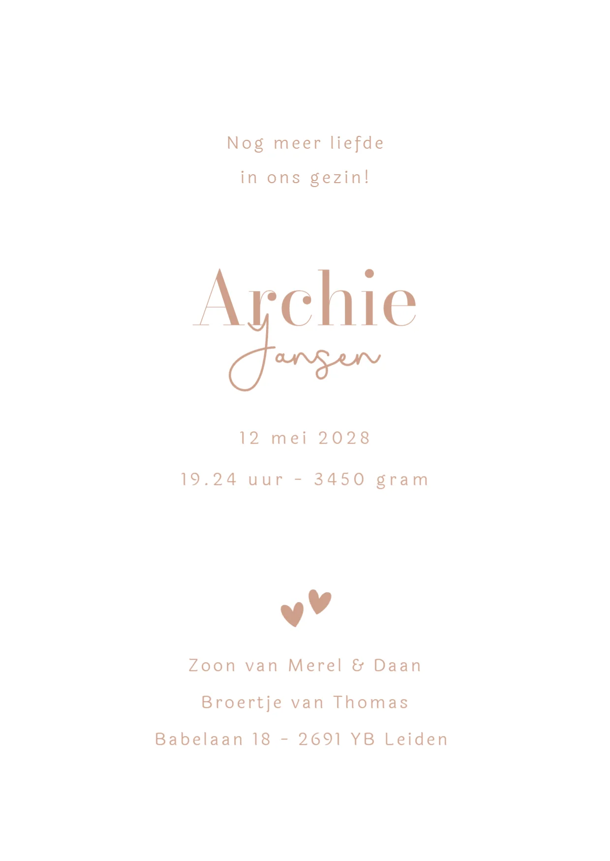 Streepjes binnenkant