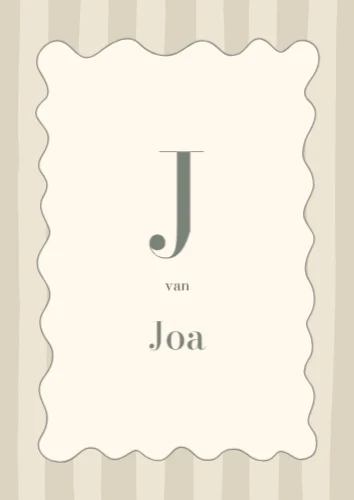 Staande enkele kaart