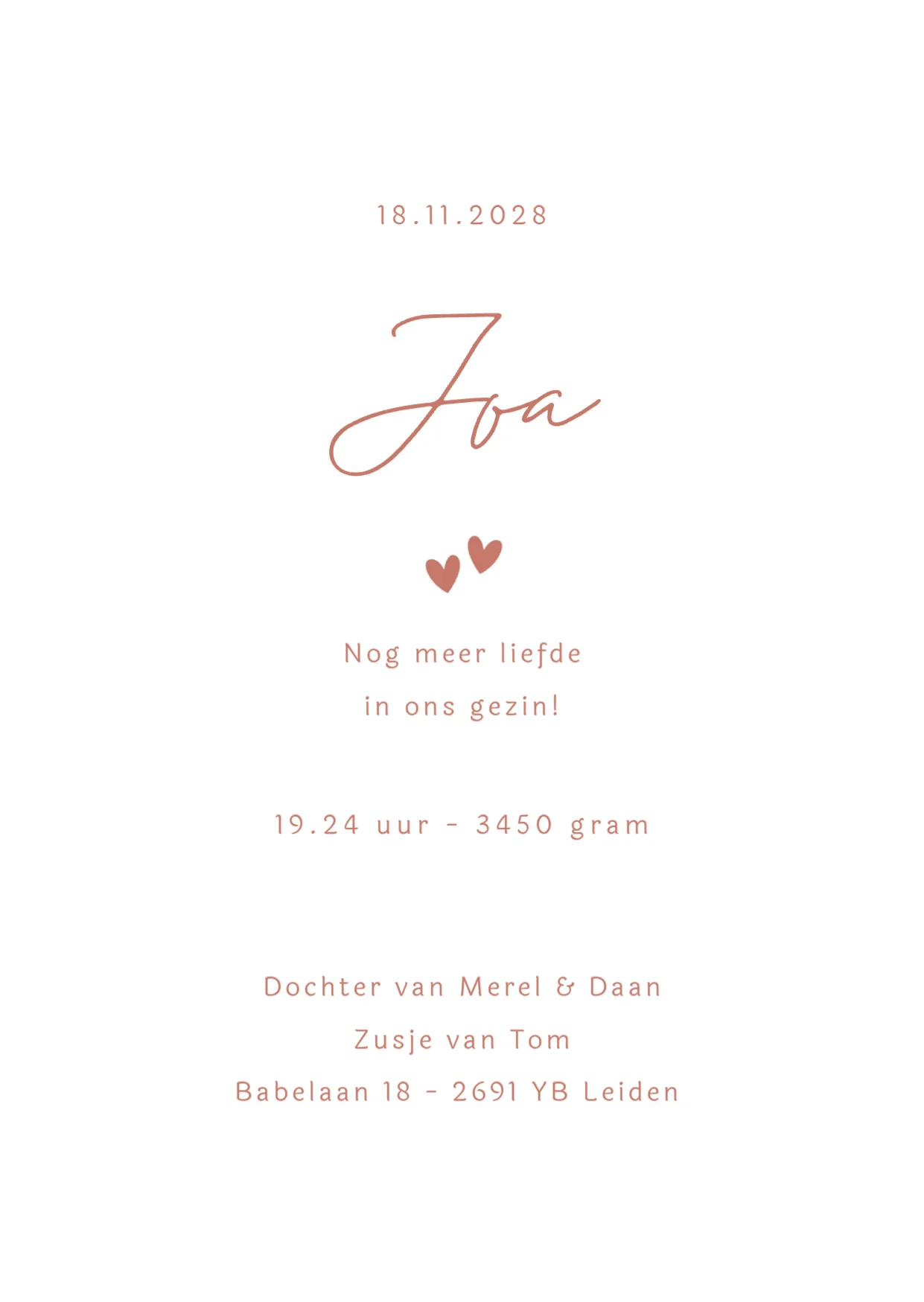 Lijntekening grote zus met baby - Terug