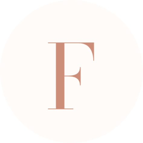 Konijntje met initiaal - Voorkant