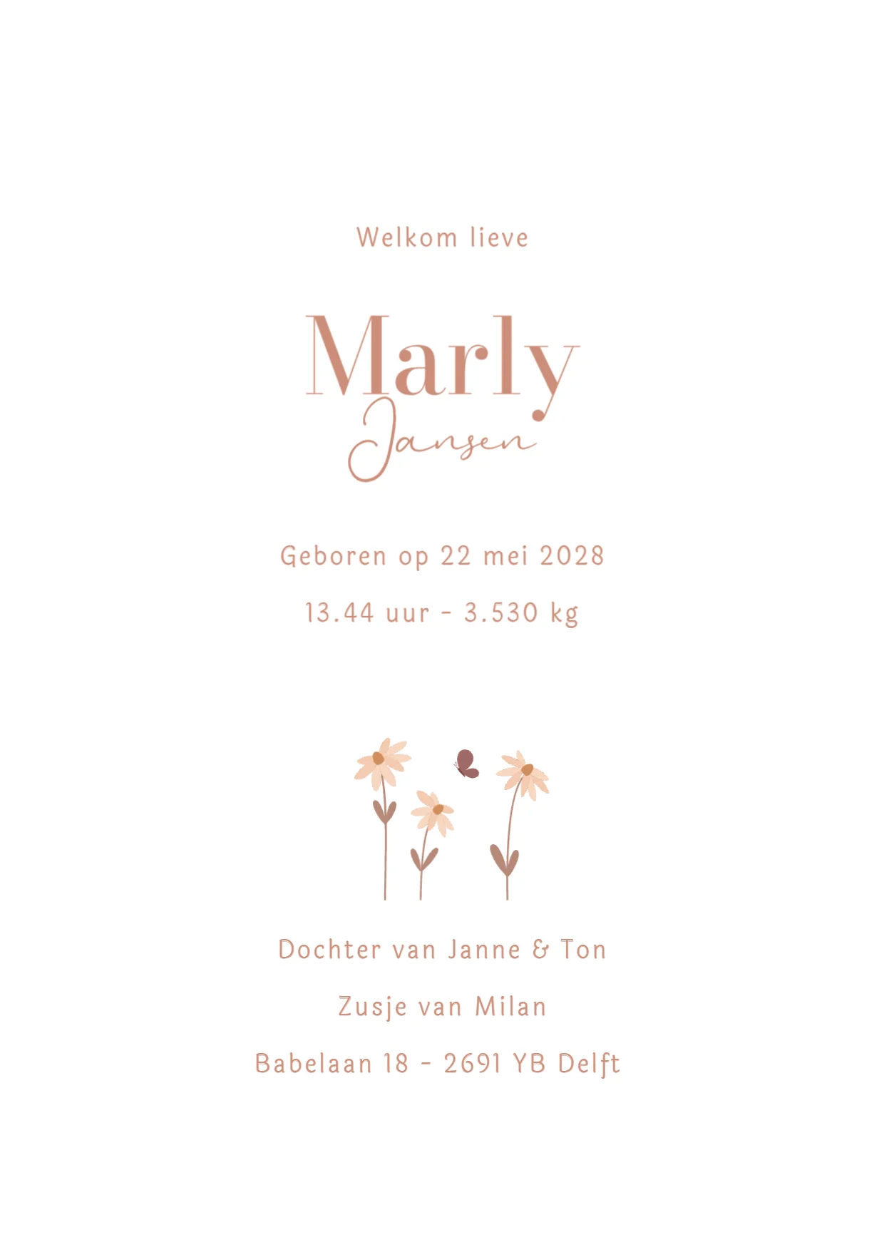 Konijntje binnenkant