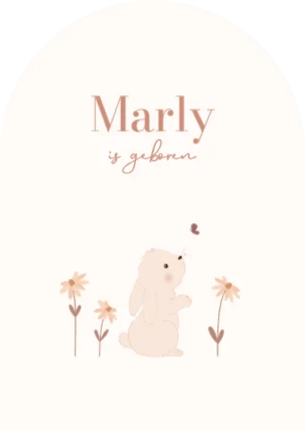 Staande enkele kaart