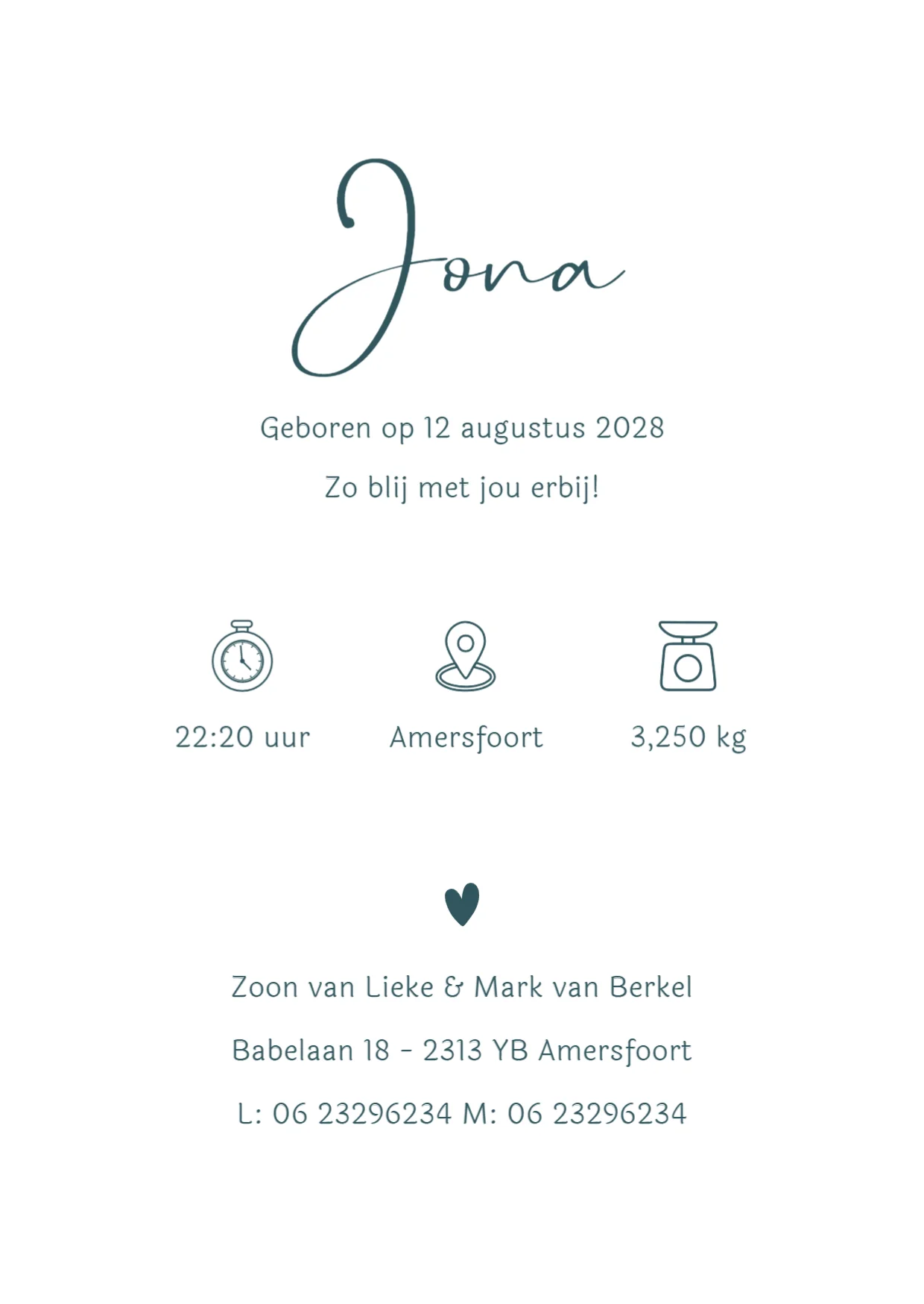 Giraf en aapje met baby binnenkant