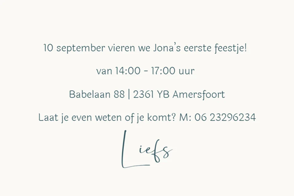 Giraf en aapje met baby - Terug