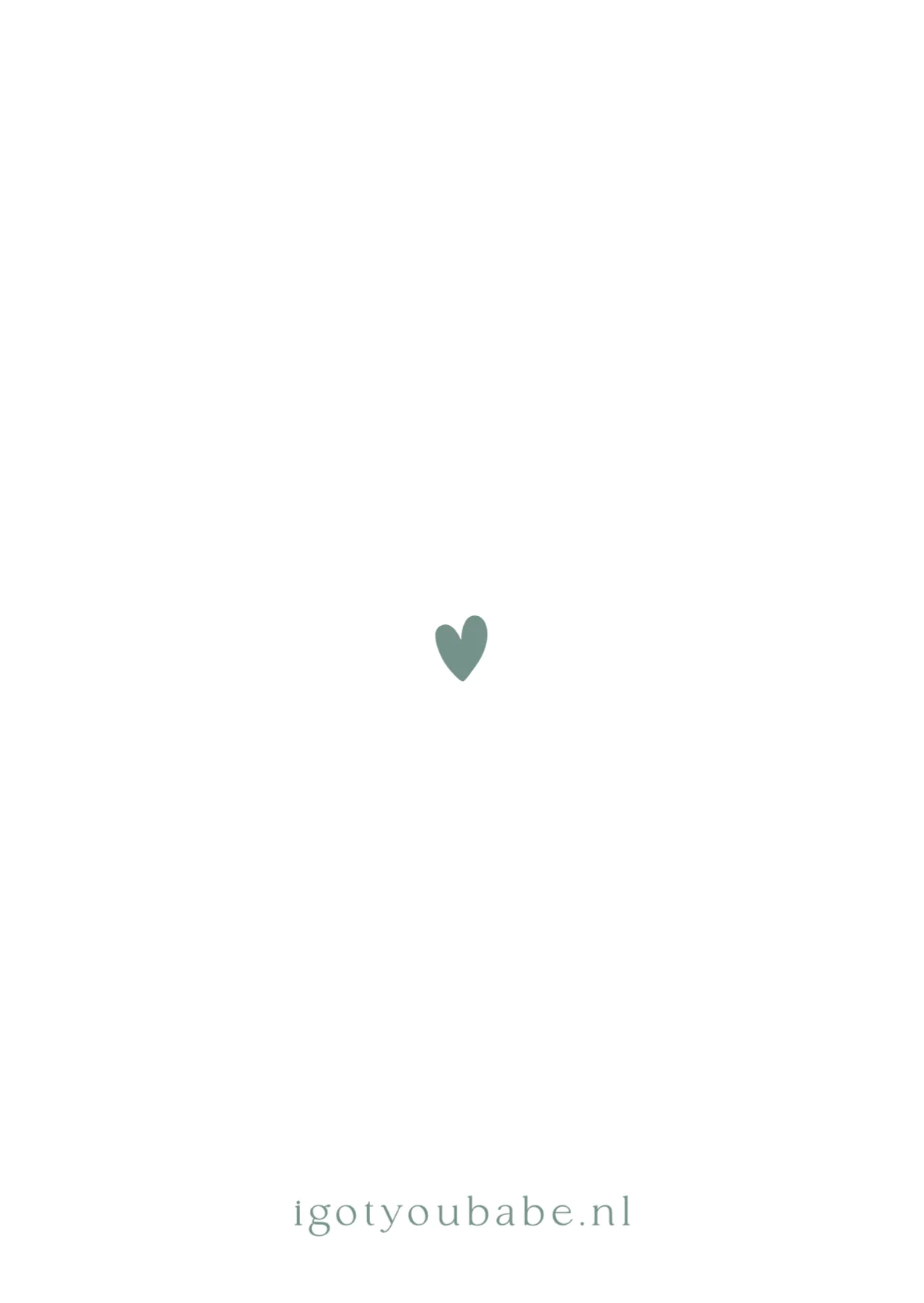 Initiaal met naam - Terug