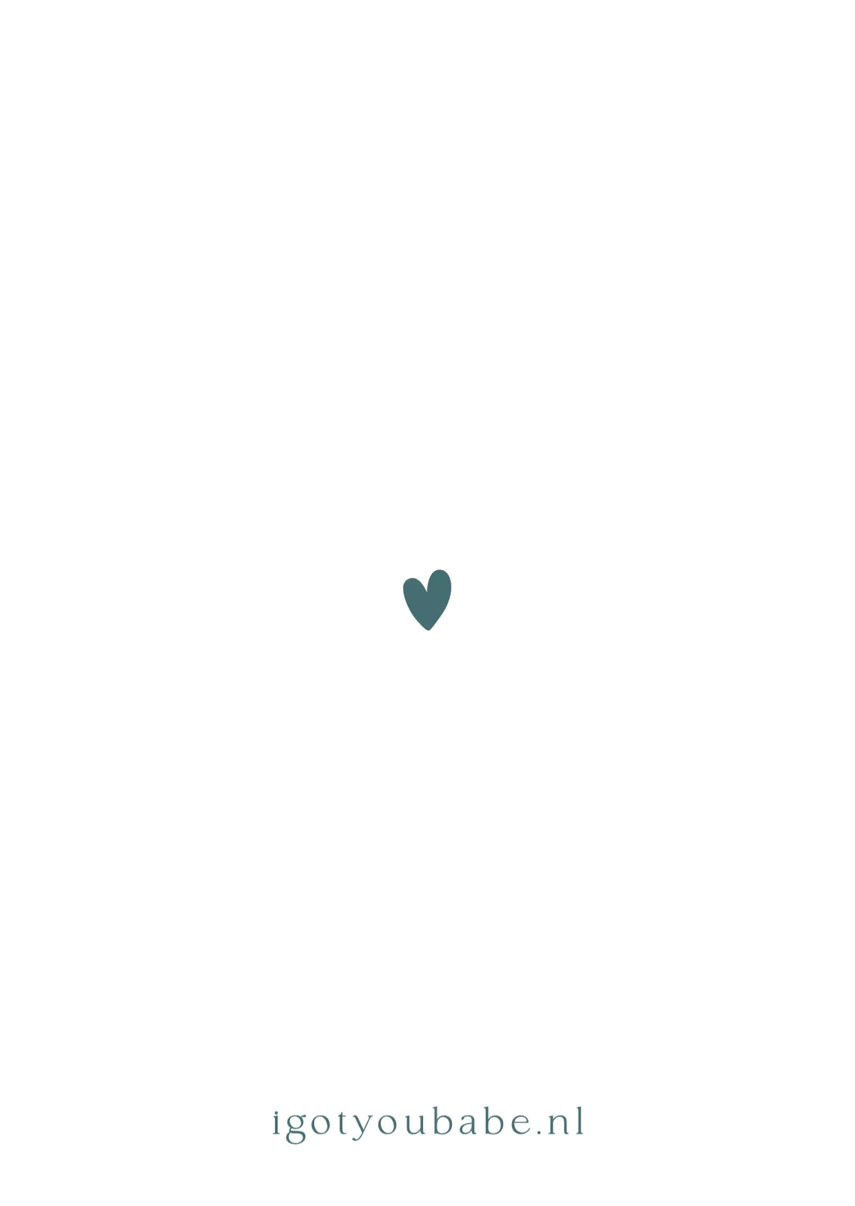 Initiaal voor een jongen - Terug