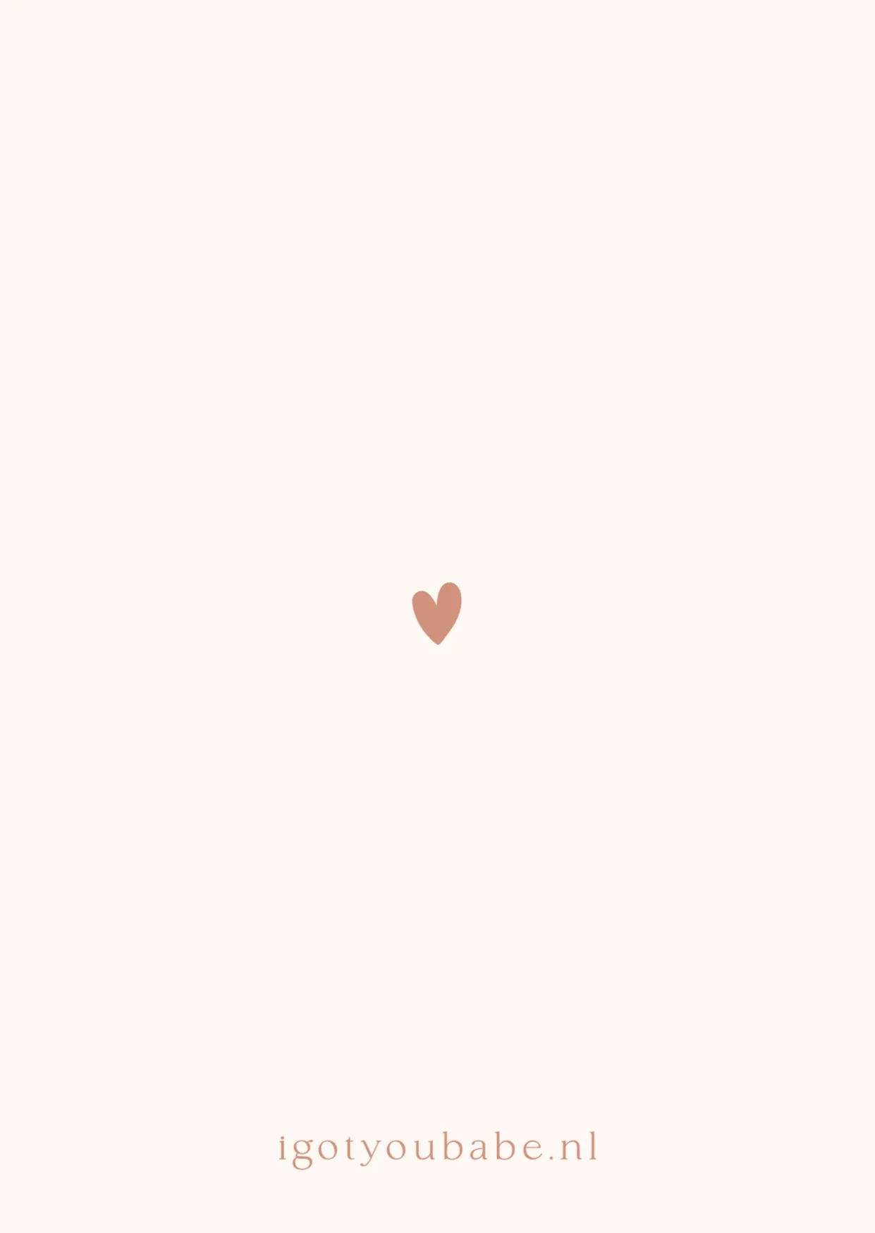 Initiaal voor een meisje - Terug