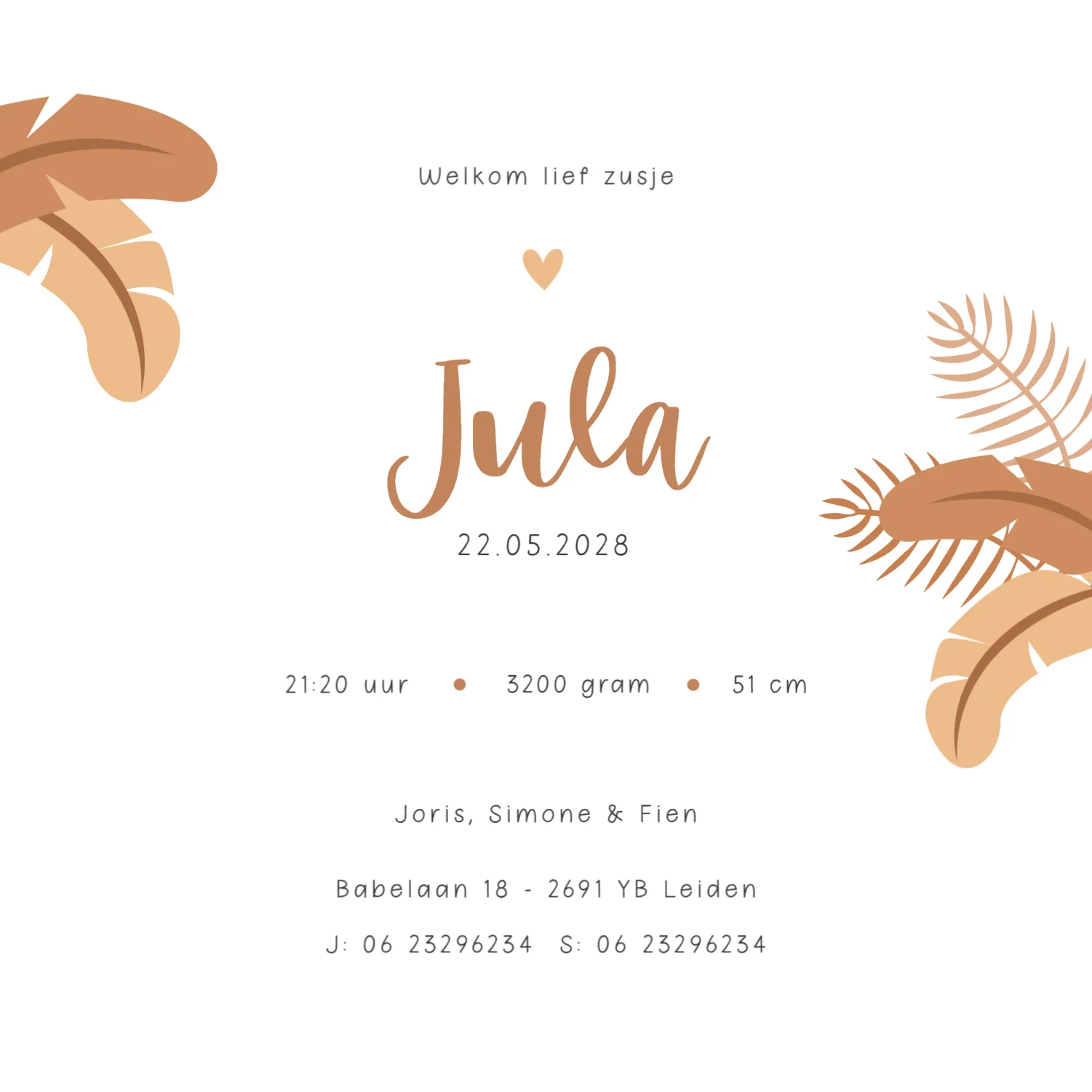 Silhouet zusjes - Terug