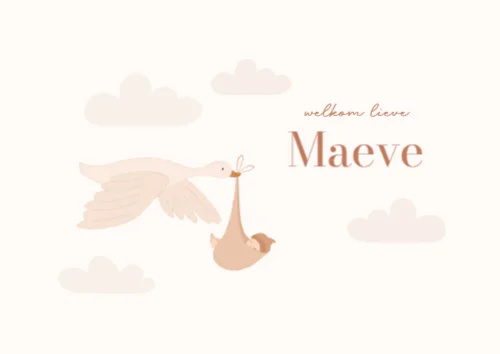 Liggende enkele kaart