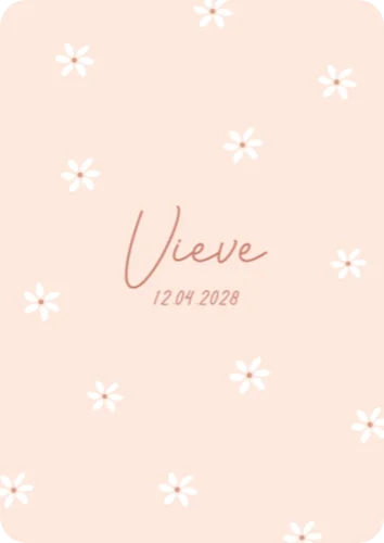 Staande enkele kaart