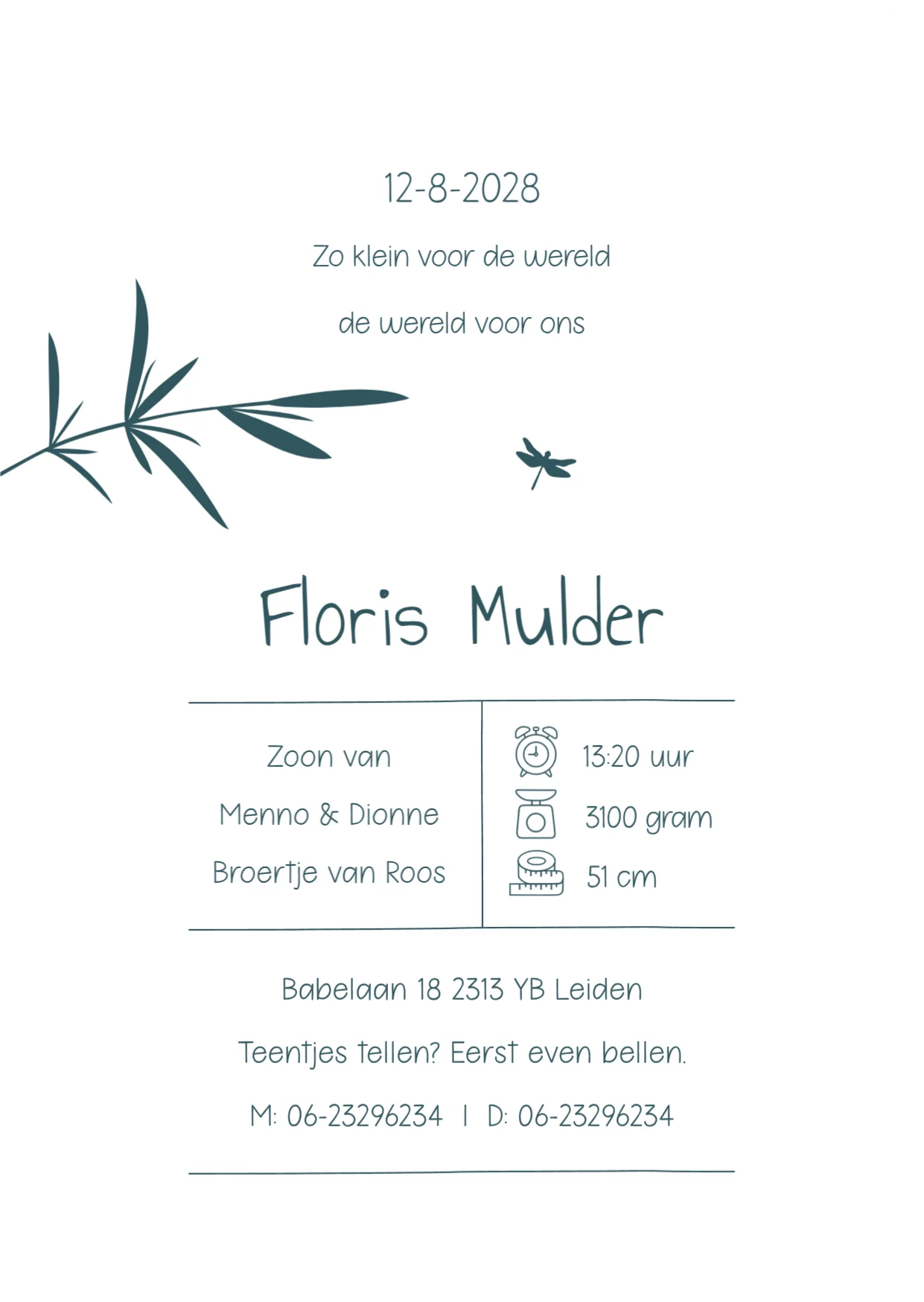 Jungle met welpje - Terug