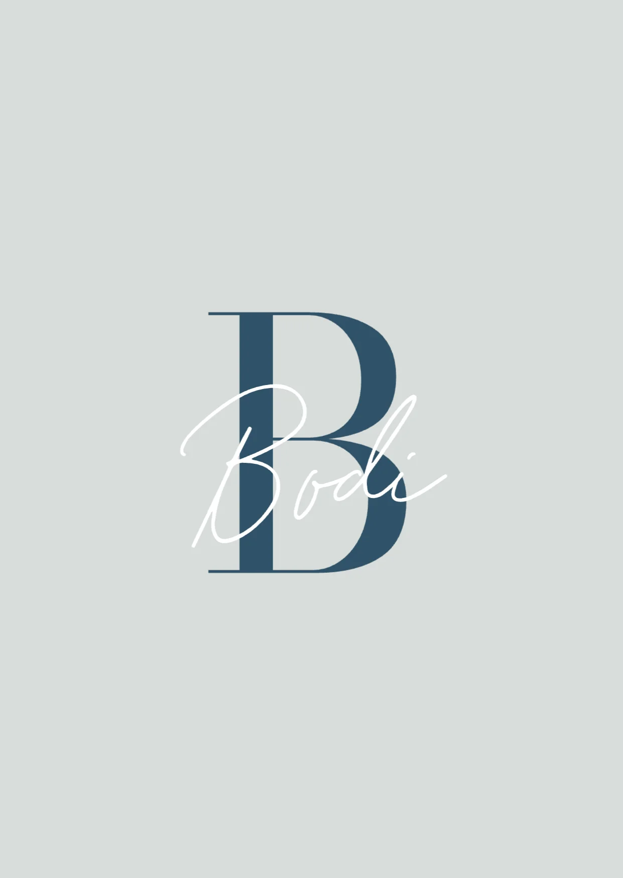 Initiaal met naam - Voorkant