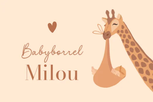 Babyborrelkaart