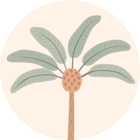 Giraf met grote zus en baby broertje